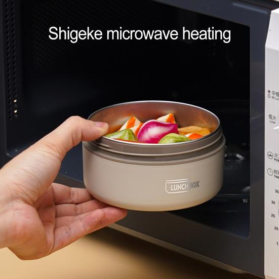 1 комплект, 420/550 мл ланч-бокс из нержавеющей стали с герметичной крышкой, двухслойный пищевой контейнер для посудомоечной машины, микроволновой печи, морозильной камеры, безопасный контейнер для пищевых продуктов