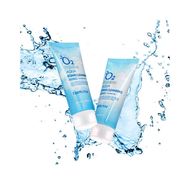 O2 Premium Aqua Пенка очищающая 100мл