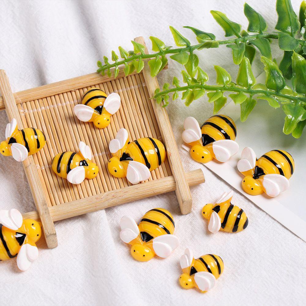 Phone Shell DIY Accessories Children Toys Artificial Bees Mini Bee Slime Pendants Simulated Animals