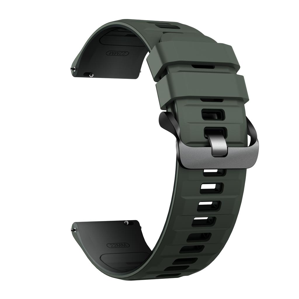 22mm Silicone Watch Strap for Garmin Venu 4 3 2/Vivoactive 4 Sports Band Forerunner 570 47mm 265 255 Music Smart Watch Bracelet