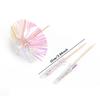 10pcs Drink Fancy Laser Umbrella Toothpicks Summer Beach Cocktail Toothpick Lovely Cupcake Topper Wedding Birthday Party Decor