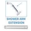 Shower Extension Tube Stainless Steel Shower Extension Pipe Shower Extender
