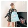 Cartoon Pattern Highcapacity Nylon Backpack Print Designs Girl Student Bag