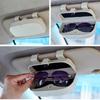 Universal Car Glass Glasses Box Sunglasses Holder Case Storage Pockets Organizer Box Black Beige Grey