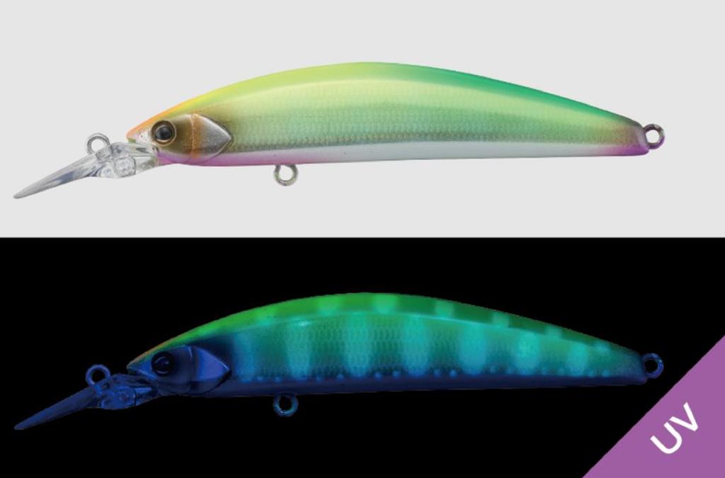 Jackall Timon Tricoroll GT 88 MD-F Floating Lure Parallel Chart (7222)