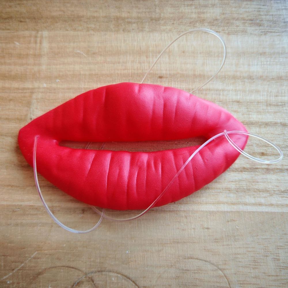 Thick Big Mouth Lips Props Prank Items Sausage Mouth Decor Big Lips Prank Toys April Fool's Day