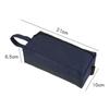 Solid Color Pencil Case Oxford Cloth Stationery Storage Pouch Creative Pen Bag  Students