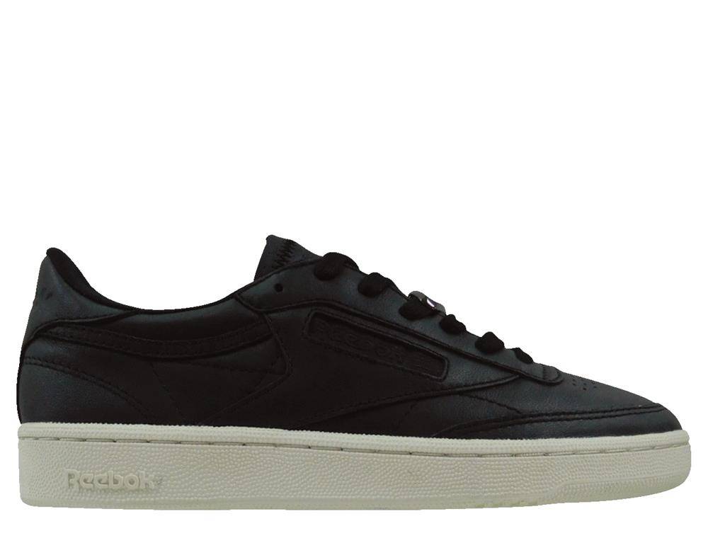 Buty sportowe damskie czarne Reebok Club C 85 Hardware (BS9596)