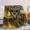 1PC Alemannia Aachen Print Flannel Blanket, High quality Comfortable for All Seasons, Home Decor, Warmth and Comfort, Perfect for Christmas Gifts