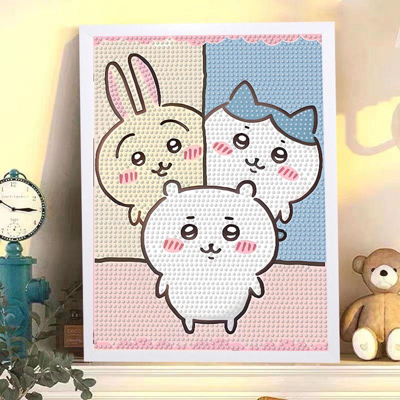 Набор для 5D-алмазной вышивки Sanrio в рамке – Образовательная игрушка для детей