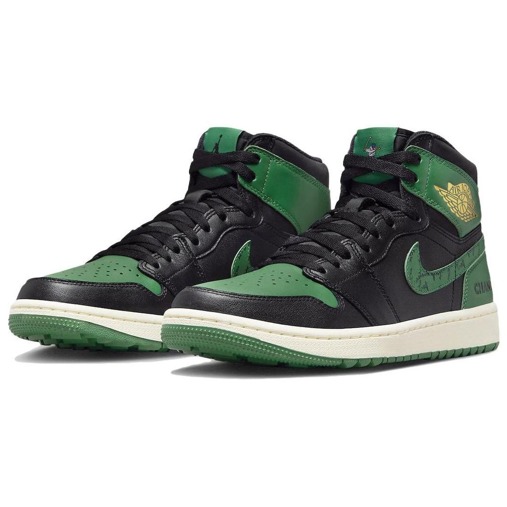 Eastside Golf x Air Jordan 1 High Golf 1961 Мужские кроссовки Зеленый Черный Малахит FJ0849-001