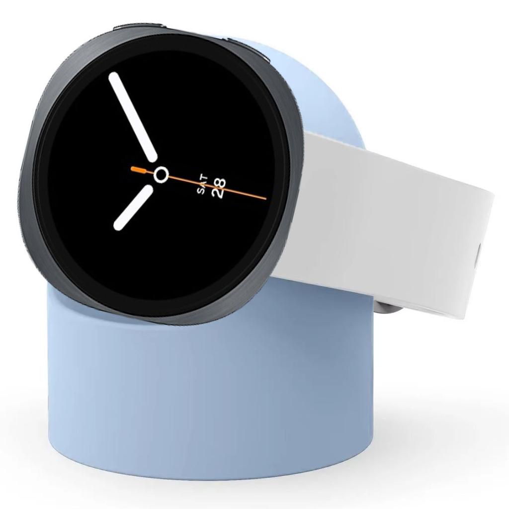 Силиконовая зарядная подставка для Samsung Galaxy Watch 8/7/6/5/4 40мм 44мм Ultra 2026 Зарядная станция Место для хранения Часы 8 Classic 46мм