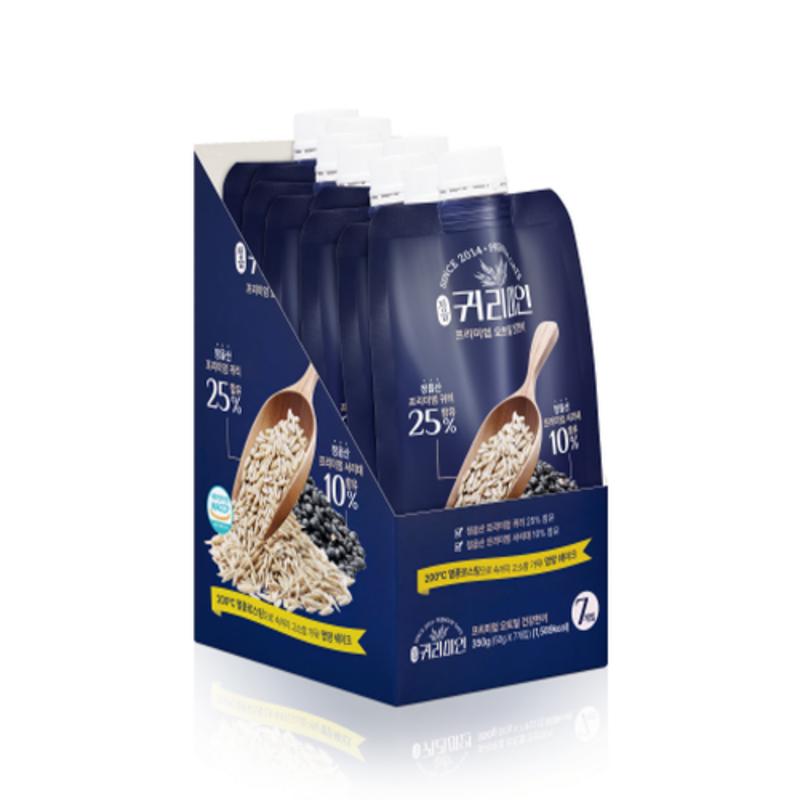 Jeongeup Oat Beauty Premium Oatmeal Healthy Meal Domestic Shake Sunsik Powder Breakfast Protein Food Substitute Grain Misut Powder, 50g, 7 pieces