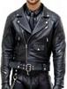 AL KHALID Elegant NEW Men's Jacket 100% Genuine Real Lambskin Leather Racer Biker Jacket