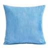 45x45cm Corduroy Office Waist Chair Cushion Cover Soft Plush Throw Pillowcase Home Living Room Autumn Decoration