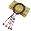 WONDERFUL LOTUS Nichiren Sect Prayer Beads Purple Heart Double Size 8 Size S Round Beads Purple Natural Wooden Prayer Beads Odamaki Sanskrit Tenbou