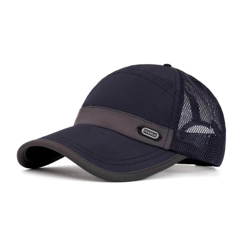 Summer Baseball Cap Men's Outdoor Sports Sunscreen Sun Hat Quick Drying Hat Mesh Hat Cap Cap Women's Sun Hat