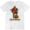 Captain, Captain Morgan, Seaman Cartoon Maritime Boat T Shirt Tee Gift New