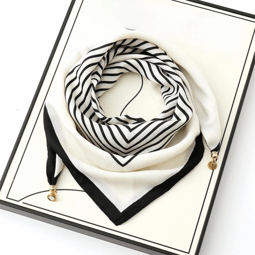 65x65cm Square Scarf Soft Cotton Waist Scarf Neck Protection Women Neckerchief  Women Fashion