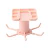 Kitchen Hanger Self-adhesive 360 Degree Rotatable 6 Claw Detachable Cup Cooking Tool Brush Rack Holder Accessories