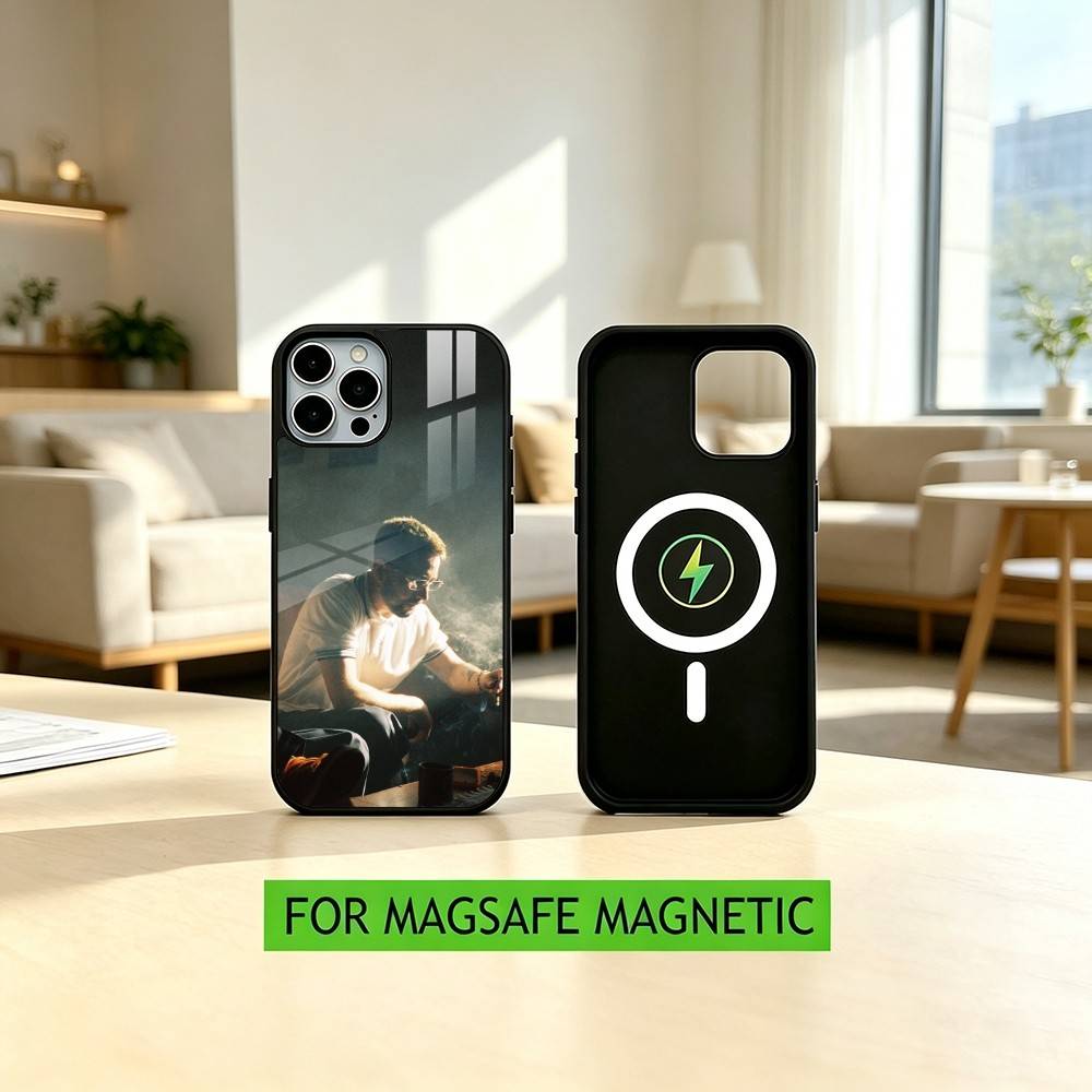 S-Singer M-MORA Phone Case For iPhone17,16,15,14,13,12,11 Plus,Pro Magnetic with Magsafe Wireless Charging