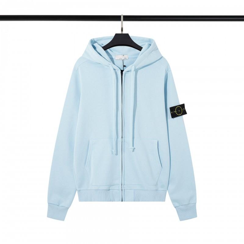 ST Худи Streetwear Мужское Женское Свободный Крой Повседневное
