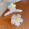 Headwear Women Acetic Acid Girls Flower Hair Claw Korean Style Hair Clip Crab Clip Hair Accessories