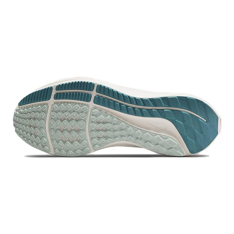 Nike Кроссовки Air Zoom Pegasus 39 GS Pure Platinum Mint Foam Kids серые Summit-White Total-Orange DM4015-003