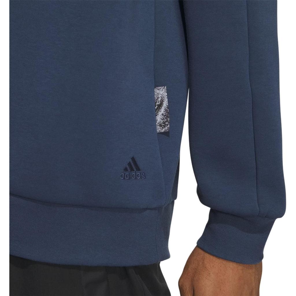 adidas Свитшоты серии Wuji Мужские Темно-синие С круглым вырезом Умеренный Обычный IP4947
