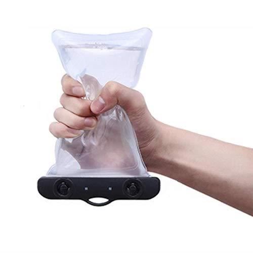 Étui étanche pour téléphone - Natation en plein air sac PVC transparent - Noir