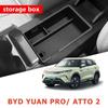 Ящик для хранения для BYD YUAN PRO ATTO 2 YUAN UP 2026 2025 Ящик для хранения в подлокотнике центральной консоли Аксессуары для интерьера