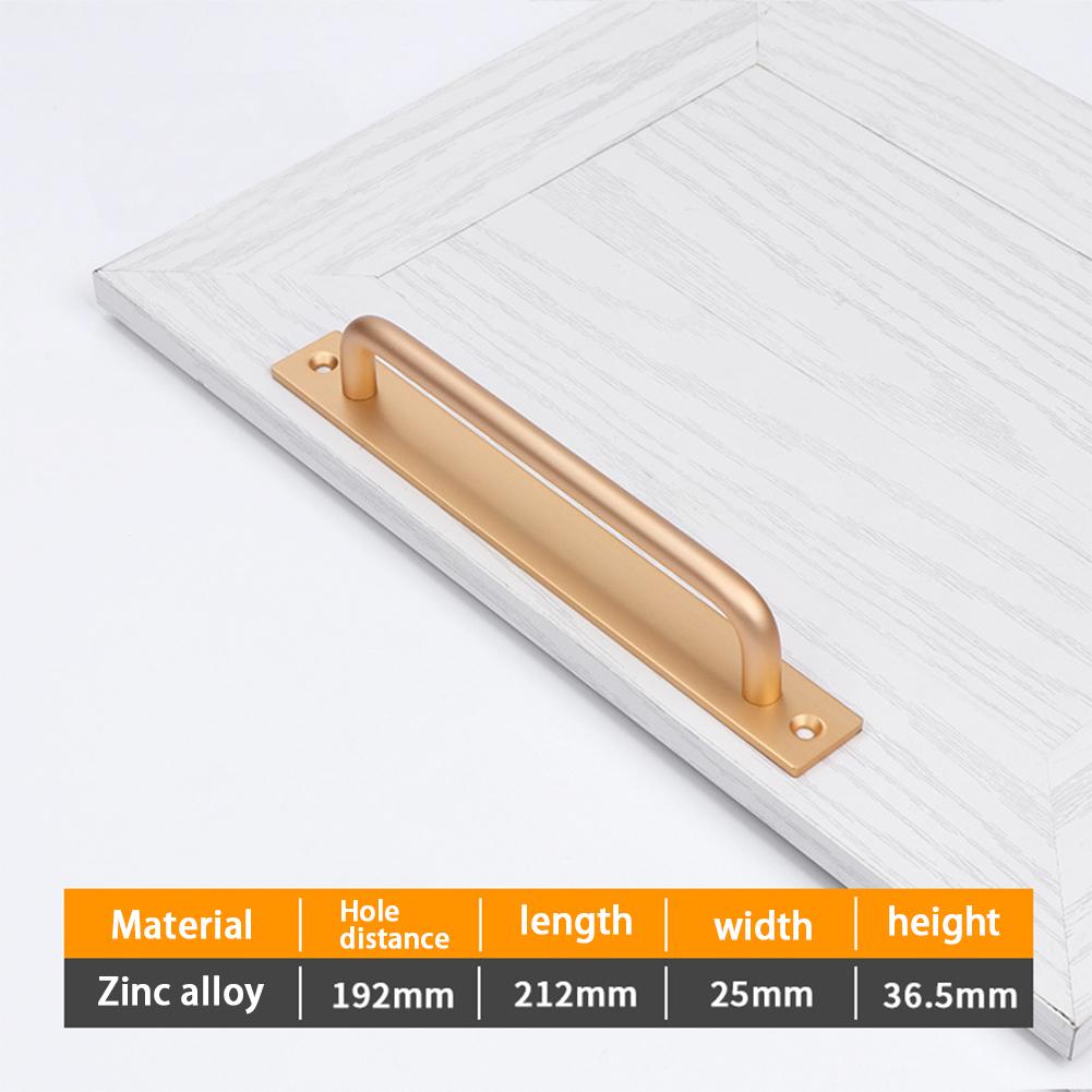 1 шт. Металлическая прочная ручка для двери амбара, ручка с длинным основанием, ручка с длинным основанием для ворот гаража