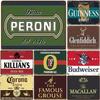 Metal Tin Signs Peroni Famous Beers Wall Decoration Plaque Vintage Poster Iron Painting for Man Cave Home Cafe Garden Club Bar