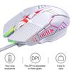 USB Wired Mouse Cool Seven-Color Backlight Gaming Mouse 3200DPI Adjustable 6 Keys Ergonomics Plug And Play Laptop Mice Computer Peripheral Accessories