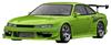 Ignition Model VERTEX S14 Silvia Yellow Green Finished Product 1/18