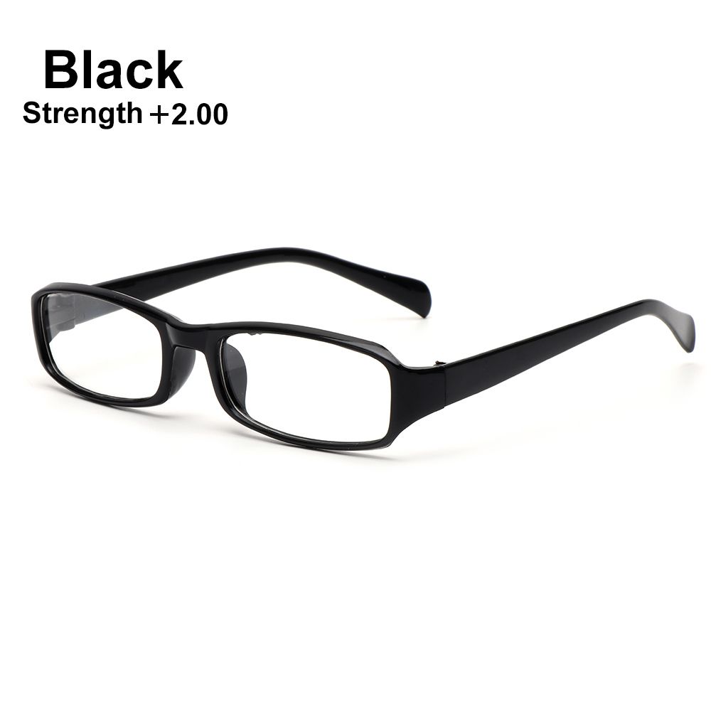 Square Ultra Light Resin Lightweight Presbyopia Eyewear Reading Glasses Vision Care Eyeglasses