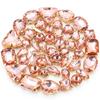 50pcs/Bag Glitter Mixed Shape Sew On Glass Rhinestone Gold Claw Crystal Buckle Diy Wedding Decoration Accessories