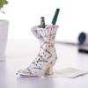 Европейские фарфоровые туфли Свадебные подарки Украшения для дома Керамические аксессуары Современные изделия ручной работы Хрустальные туфли ваза