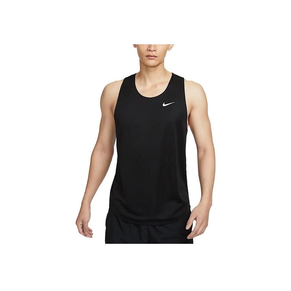 Nike Dri-Fit Quick-Dry Comfortable Versatile Tank Top Men Tops Black IB8747-010