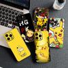 Cover for Samsung Galaxy S24 S25 S23 FE Ultra Plus S7 Edge S25+ S23+ A56 5G Casing Phone Case Lovely P-Pokemons P-Pikachus GO