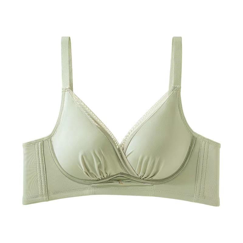 Underwear Gathered Thickened Adjustable Side Breasts Anti-sagging Non-steel Ring Bra