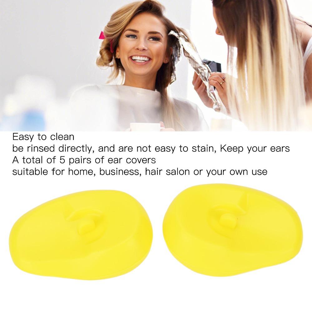 Silicone Material Protector Ear Covers Professional Hairdressing Ear Cover For Hair Salon