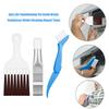 3pcs Cooling Straightening Cleaning Tool Air Conditioning Fin Comb Brush Kit Radiator Blade Condenser Cleaning Tools
