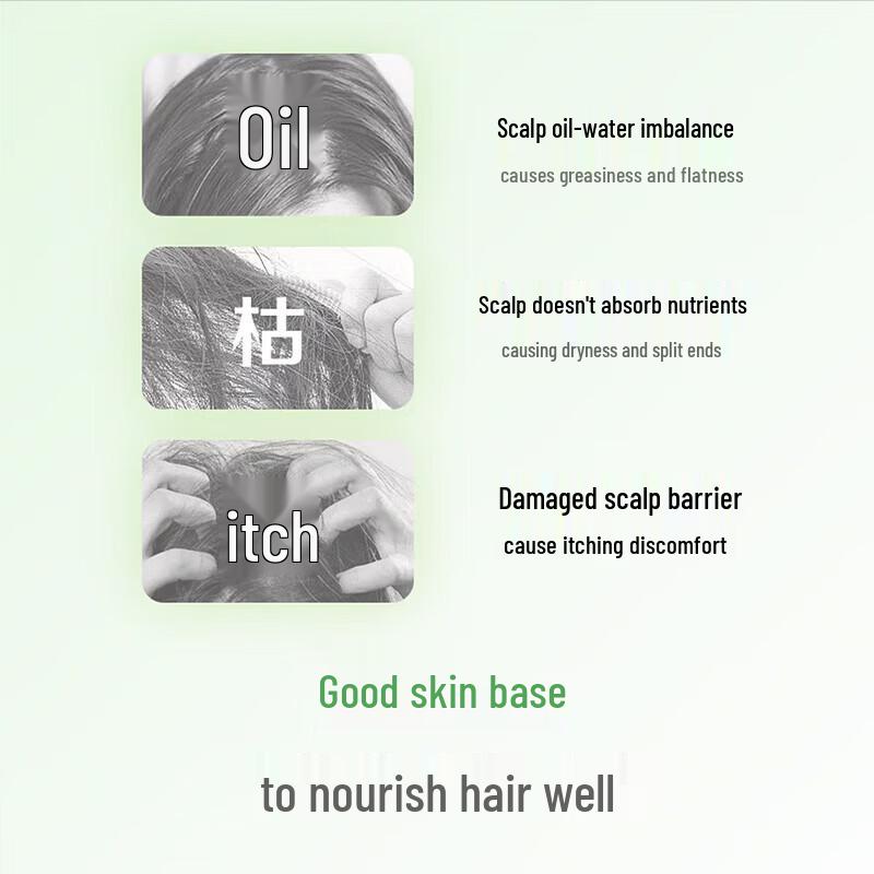 SUPER MiLD Green Field Herbal Shampoo, 4x600ml