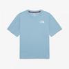 North Face Kids Tnf Корейская футболка с коротким рукавом, круглая, небесно-голубая Nt7ur29u