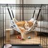 Cat Hammock for Pet Cage Durable Hanging Bed High Density Breathable Cat Rest Pad for Small Medium Cats Winter Warmer