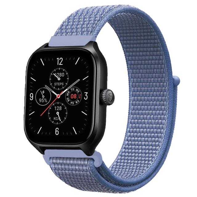 20 мм 22 мм Нейлоновый ремешок-петля Для Amazfit GTS 4/3/3pro/2e/GTS 2 Mini/GTR 4 47 мм/GTR 2/Stratos 2 3 Ремешок Для Amazfit Bip 3 Pro Correa