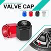 AAV1 4PC Metal Car Styling Wheel Tire Air Valve Caps Stem Cover For Porsche Cayenne Panamera Macan Boxster Cayman 718 911 Sticker