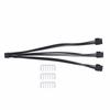 16Pin To 3X 8 Pin Gpu Cable PCIE 5.0 12VHPWR Right Angle 12+4 Pin To 3x8 Pin Female Extension Power