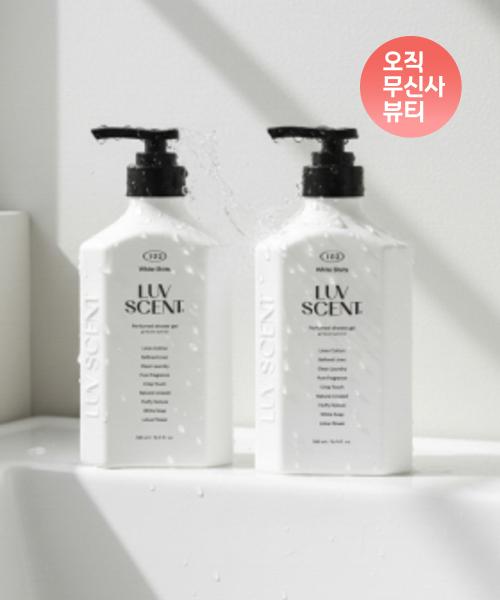 Luvscent Гель для душа 500 мл White Shirt 2 шт.